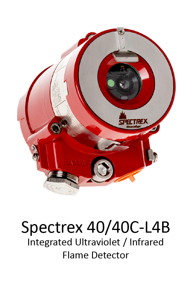 MODEL 40/40C-L4B Integrated UV / IR Flame Detector