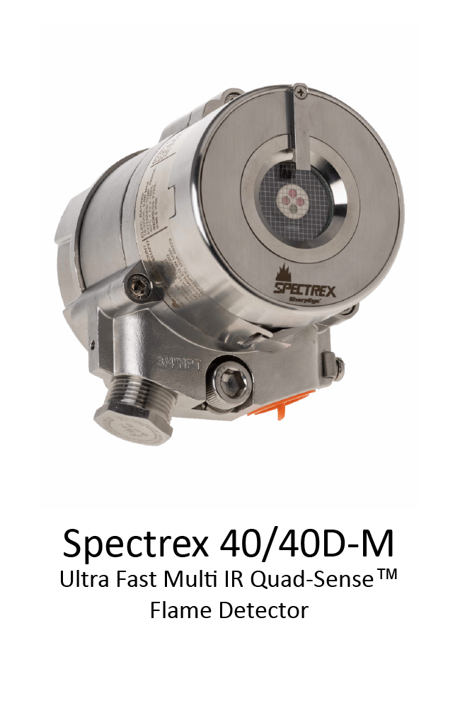 Flame Detectors: Multi IR Sensor Flame Detector 40-40M